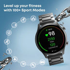 Fastrack Astor FR2 Pro Smart Watch with 3.63 cm AMOLED Display 38156nm01k Unisex Watch