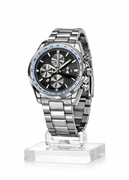 Silver Chronograph Stainless Steel Men’s Watch